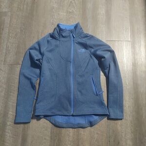 The north face blue sweater